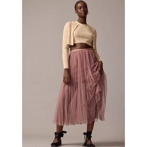 J.Crew Collection layered tulle skirt